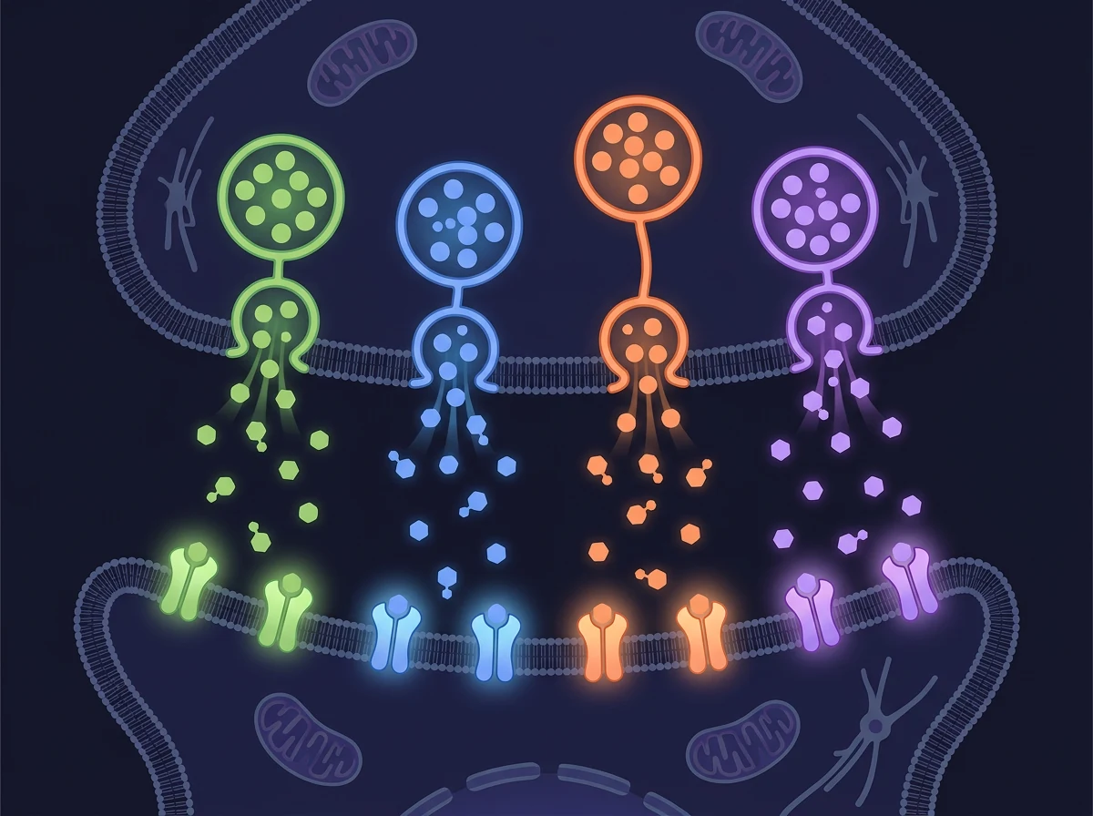 创新 2：四种神经递质 —— 给 AI 装上「情绪油门」